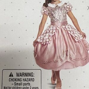 Disguise Girl's Disney Minnie Mouse Prestige Dress, Pretend Play Costume Sz XS